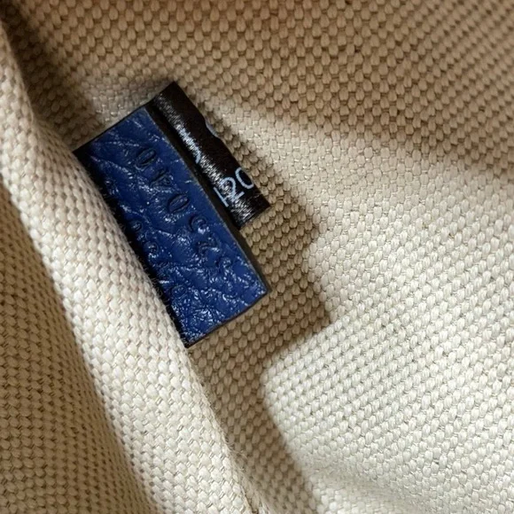 Gucci Blue Leather GG Embossed Belt Bag Crossbody Waist bag - Picture 4 of 10